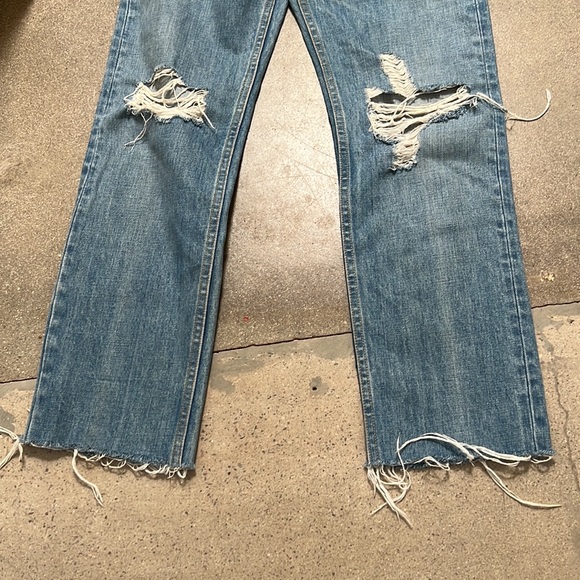 Rag & Bone The Straight Jeans Shaker Distressed - Picture 8 of 9